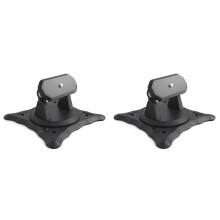 2X Multi Functional Projector Gimbal Desktop Bracket Lifting Bracket Wall Mounted Bracket 360 Degree Rotating Black
