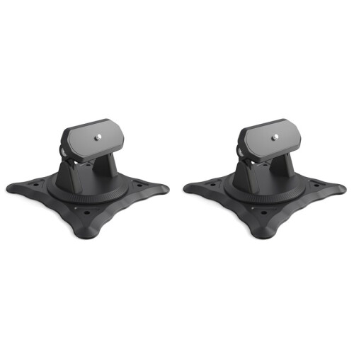 2X Multi Functional Projector Gimbal Desktop Bracket Lifting Bracket Wall Mounted Bracket 360 Degree Rotating Black