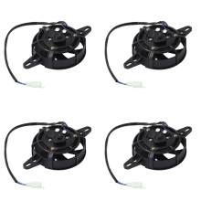 4X Fan Motorcycle Accessories 250cc Dirt Bike for ATV Motocross Radiator Cooling Fan