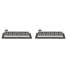 2X TM1637 6-Digit 0.56 Inch 7 Segments Digital Tube Clock Module LED Display