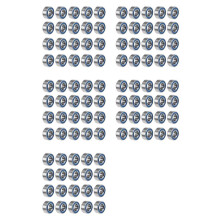 100PCS MR105-2RS 5X10X4mm Bearing Steel Double-Shielded Miniature Bearings,