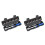 2 Set 1/4in 2-24Nm Torque Spanner Adjustable Torque Wrench Bicycle Repair Tool Kit Set Tool 1