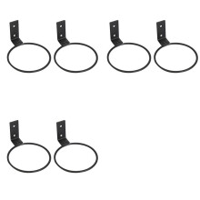 6 Pack Faltbarer Halter Montiert ein der Wand, Sport Präsentation Ständer für Basketball, Volleyball, Rugby, Fußball, Fußball