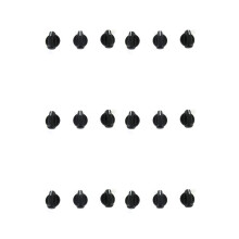 18Pcs Car A/C Heater Climate Control Knobs Dials Cover for 1999-2005 05011218AC