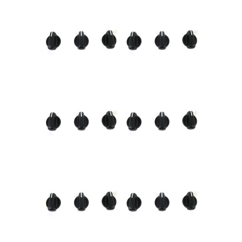 18Pcs Car A/C Heater Climate Control  Knobs Dials Cover for 1999-2005   05011218AC
