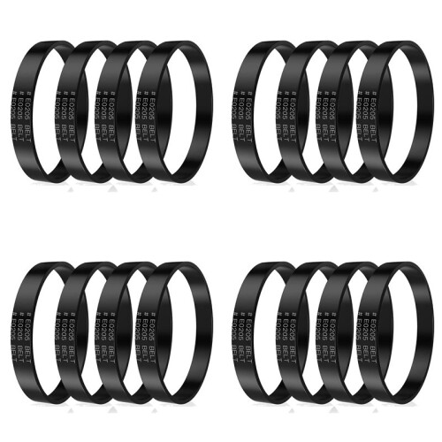 16 Pack Replacement E0205 Vacuum Belt for  PowerSpeed  Vacuum Cleaner Belt for  Model NEU180