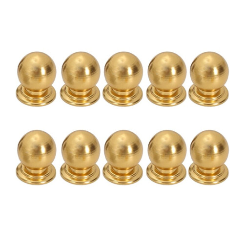30 Pcs Cabinet Knobs Round  Knobs Bathroom Cabinet Knobs Dresser Knobs, Modern Cabinet Hardware for Kitchen Gold 1