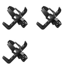 3X M365 Pro Flaschenhalter Scooter Zubehör Rahmen Getränkehalter Mountainbike Scooter Getränkehalter Wasserkocher Rack(Schwarz)