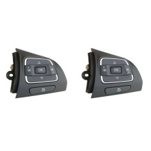 2X Car Right Side MFD Steering Wheel Buttons Compatible with MK6 MK6 5C0959537A/5C0959538B
