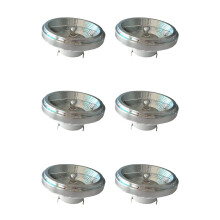 6X AR111 LED Spotlight 18W Dimmable 85-265V Recessed Ceiling Lamps AR111 QR111 Downlight G53 Warm White