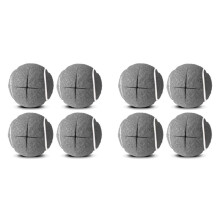 8PCS Precut Tennis Balls for Walkers, Glides, Universal Fit for Most Walkers & Furniture Legs, Easy Installation