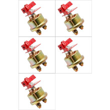 5X Universal Forklift Excavator-Marine Battery Disconnect with Lock Bracket Power Cut Off Battery Metal