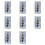 8X Modulo Chrysalis LSM6DSV + Modulo QMC6309 Progettato per I Tracker per SlimeVR e Smol Slime. 2