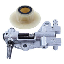 6X Kit D'Engrenage à Vis Sans Fin de Pompe à Huile pour Tronçonneuse 5200 4500 5800 52Cc 45Cc 58Cc Pièces de Rechange