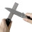2X Double Sided Diamond Sharpener, Handheld Fine Coarse Diafold Blades Sharpening Stone 400/600 Grit Black 8