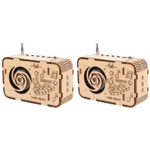 2X 88-108MHZ DIY FM Radio Model STEM Kit Experiment Tool Science Toy School Educational