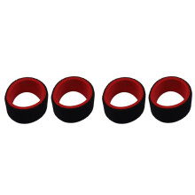 4 Stück RC Auto Sender Handrad Schaumstoff Handrad Schwammhülle für Futaba 3Pv 4Pls 4Pv 4Px R 7Px Prc X4 FS GT2