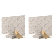 24Pack Acoustic Wall Panels Self-Adhesive,High Density 12x12Inch Soundproof Wall Panels, for Door,Ceiling, Home Office,B