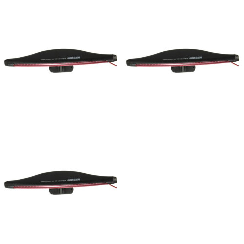 3X Red 28 LED Auto Car Brake Light 3RD Rear Tail Light High Mount Stop Lamp 12V 1