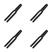 20Pcs Speaker Audio Cable Wire HiFi Cable Pants 7mm No Shrinkable PVC Y Splitter Tube Sleeve