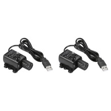 2X USB Water Pump with Strainer Ultra-Quiet DC5V Micro-Brushless Water Pump Waterproof Submersible Fountain Pump