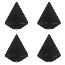 4X KM6-600/6000 600MHz-6000MHz High-Gain Wideband EMC Antenna Directional Passive Log-Periodic Measurement Antenna