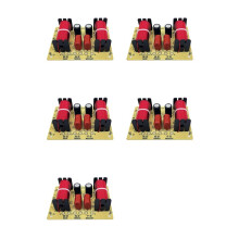 5X 150W 3 Way HiFi Speaker Frequency Divider Audio Crossover Filter Treble-Alto-Bass Frequency Divider