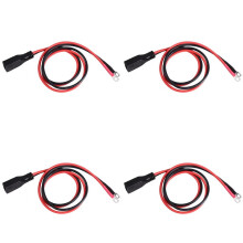 4X 50A Extension Cable 8AWG, Expansion Adapter Cable for Delta, Extra Battery Cable