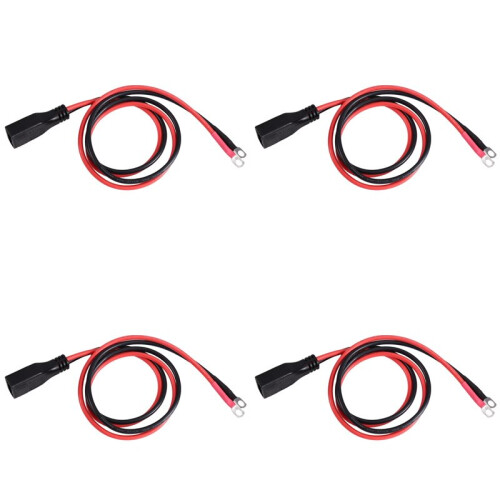 4X 50A Extension Cable 8AWG, Expansion Adapter Cable for  Delta, Extra Battery Cable 1