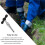5X Pipe Calibration Tool, Tube Expander, Deburring for Multilayer Composite Pipe, PPR Reamer Calibrator for PEX Pipes 5