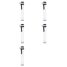5X Cart Sand Holder Portable Sand Bottles with Lid Push Cart for Outdoor Family Home Equipment White