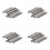 40Pcs M5x30mm 304 Stainless Steel Split Spring Roll Dowel Pins 2