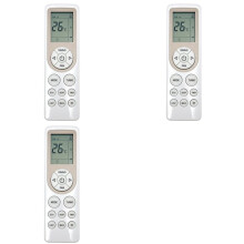 3X Remote Control RD1A4 for AQUA THERMAL, Airton, , METZ, TADIRAN, , ClimaMania, STARCREST Air Conditioner
