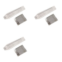 3X Watch Tap & Die Set,14 Taps Screwplate 0.7mm 2mm ,Micro-Screw Thread Cutting Tools