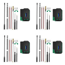 4X Heltec V4 Meshtastic WiFi LoRa 32 Dev-Board Case Set with Soft Antenna ESP32 SX1262 Solar Powered BLE Low Power