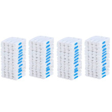 144 Refills Flushable Toilet Refills,Disposable Toilet Bowl Paper Bulk, Toilet Brush Refill Pads for Toilet and Bathroom