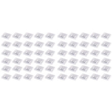 60pcs USB Flash Drive Boxes Protector Transparent Clear Storage Case Dustproof USB Stick Packaging for Memory Drives