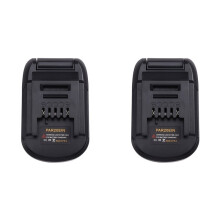 2X Battery Adapter for Parkside 20V Li-Ion Battery Converter to for 18V Li-Ion Battery Power Tools PAR20EIN