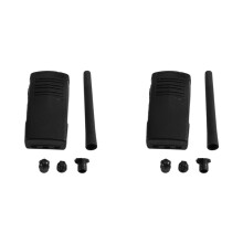 2X VHF Portable Radio Housing Case Kit with Knob Antenna Cover for CP110 EP150 XTNI A10 Replacement Accessories