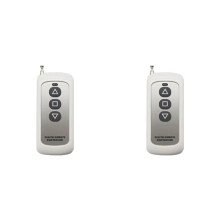 2X 433MHz Wireless Remote Control Learning Code EV1527 Module with Antenna 3 Button Control 1000M Long Range Opener