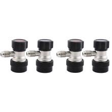 2X R134aR 1234yf Adjustable Quick Coupling Refrigerant Fluorinated Coupling Tool Automotive Air Conditioner 34a Adapter