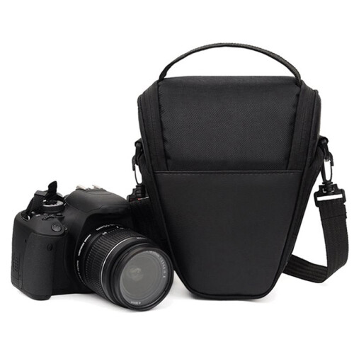 4X Camera Bag Triangle Camera Case Shoulder Case Digital Camera Bag for DSLR SLR Camera