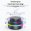 2X Dual Knob Keyboard with RGB Lights Reverse Direction Knob Single-Button  Keyboard Customizable Volume Knob 4