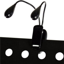 16Pcs Music Stand Light Clip LED Book Lights Dual Arm Reading Lights for Books in Bed 360 Degree Adjustable Clip