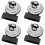 4X 68060366AA Turn Side Lamp Socket for    Turn Signal Lamp Bulb Socket Turn Side Lamp Socket Holder 1