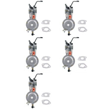 5X 3KW 168F 170F Gasoline Generator LPG Carburetor Dual Fuel LPG NC Gas Carburetor Conversion Kit for Generator 6.5HP