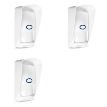 3X 433Mhz Wireless PIR Motion Sensor Alarm Animal Immune Infrared Detector Waterproof Outdoor Infrared Detector