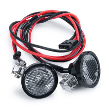 3X RC Auto LED Lichter Scheinwerfer Scheinwerfer für 1/10 RC Crawler TRX4 TRX6 Axial SCX10 90046 Wraith RR10 MST Redcat,B