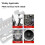 2 Set 1/4in 2-24Nm Torque Spanner Adjustable Torque Wrench Bicycle Repair Tool Kit Set Tool 4