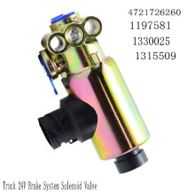2X 4721726260 Truck 24V Brake System Solenoid Valve for CF65 CF75 CF85 XF95 XF105 1197581 1330025 1315509